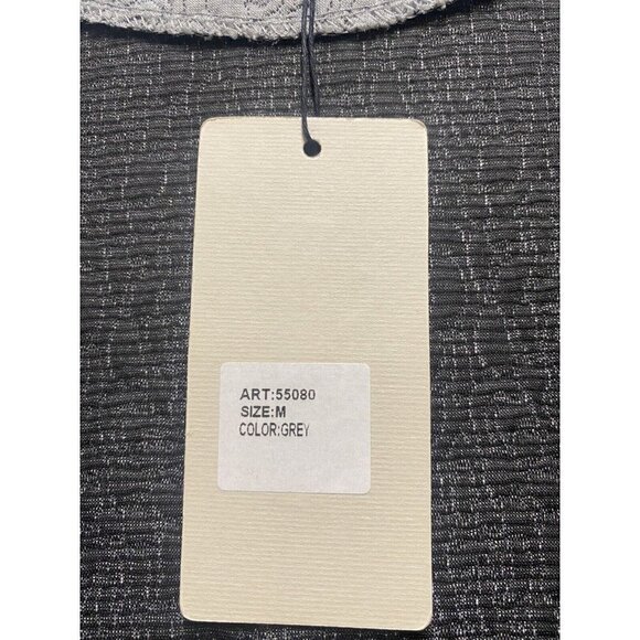 Lungo L'Arno Open Front Light Cardigan Jacket Long Sleeve Made In Italy Floral M - Picture 4 of 10